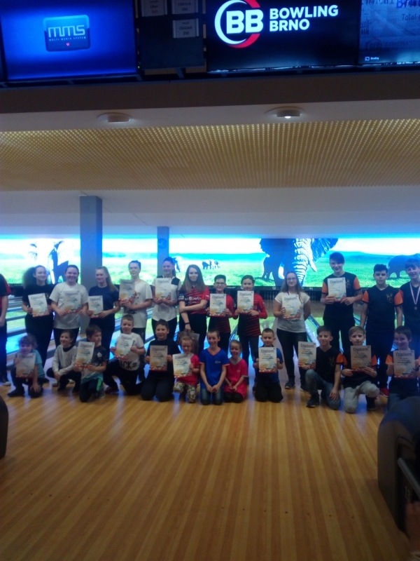 Dětský turnaj na Bowling Brno 2.3.2019